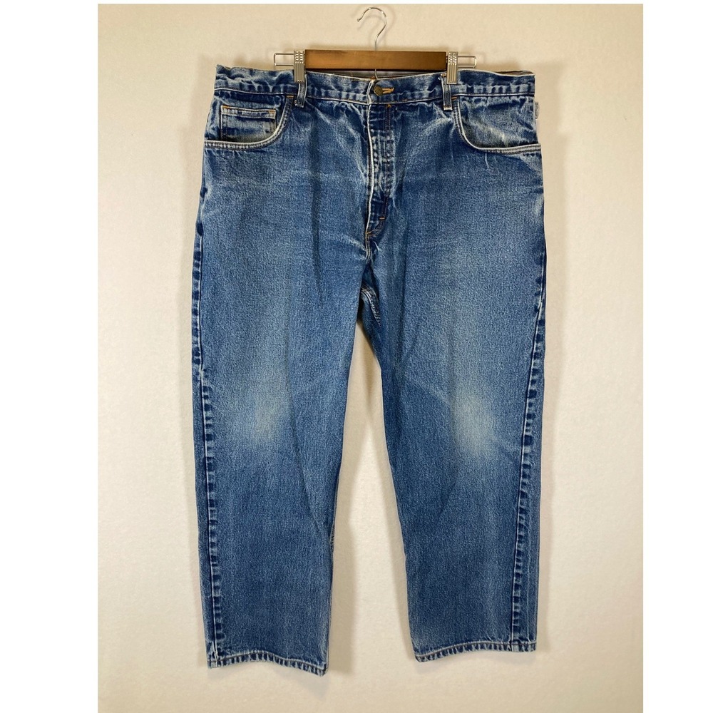 Workwear Tyndale Mens 42x34 Blue FR Flame Resistant Arc Rated CAT 2 Jeans J230T